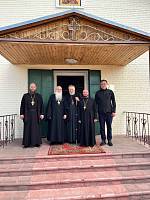 Архипастырский визит в Никольский храм деревни Большая Дубна 