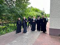 Архипастырский визит в Никольский храм деревни Большая Дубна 