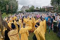 Престольный праздник в Заозерье 