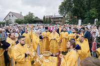 Престольный праздник в Заозерье 