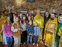 Архипастырский визит в Богородицерождественский храм урочища Курилово 