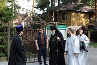 Архиерейское богослужение в Никольском храме Балашихи 