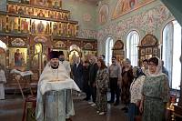 Архиерейское богослужение в Никольском храме Балашихи 