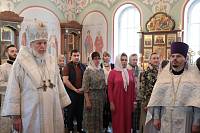 Архиерейское богослужение в Никольском храме Балашихи 