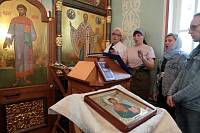 Архиерейское богослужение в Никольском храме Балашихи 