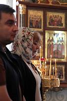 Архиерейское богослужение в Никольском храме Балашихи 