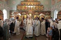 Архиерейское богослужение в Никольском храме Балашихи 