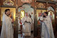 Архиерейское богослужение в Никольском храме Балашихи 