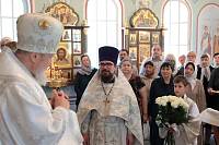 Архиерейское богослужение в Никольском храме Балашихи 