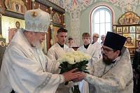 Архиерейское богослужение в Никольском храме Балашихи 