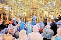 Архиерейское богослужение в Покровском храме города Щёлково 