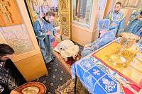 Архиерейское богослужение в Покровском храме города Щёлково 