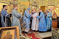 Архиерейское богослужение в Покровском храме города Щёлково 