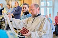 Архиерейское богослужение в Покровском храме города Щёлково 