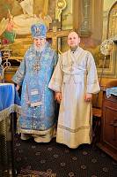Архиерейское богослужение в Покровском храме города Щёлково 