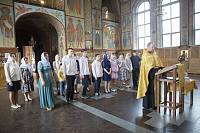 Вручение аттестатов выпускникам Православной Алексиевской гимназии города Щёлково