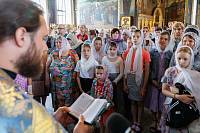 Открытие Епархиального православного паломнического детского лагеря «Благовест»