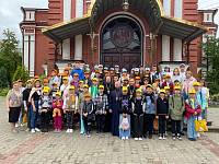 Открытие Епархиального православного паломнического детского лагеря «Благовест»