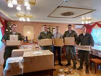 Отправка двадцать пятого груза гуманитарной помощи из деревни Нестерово