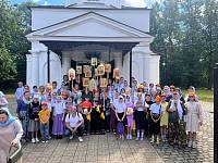 Праздник Казанской иконы Божией Матери в детском епархиальном паломническом лагере «Благовест»