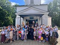 Праздник Казанской иконы Божией Матери в детском епархиальном паломническом лагере «Благовест»