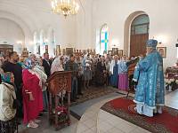 Престольный праздник в Казанском храме деревни Запутное 