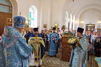 Престольный праздник в Казанском храме деревни Запутное 