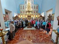 Престольный праздник в Казанском храме деревни Запутное 