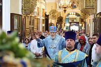 Архиерейское богослужение в Успенском храме на Стромыни 