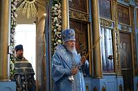 Архиерейское богослужение в Успенском храме на Стромыни 