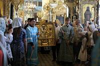 Архиерейское богослужение в Успенском храме на Стромыни 