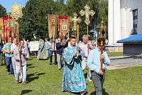 Архиерейское богослужение в Успенском храме на Стромыни 