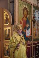 Архиерейское богослужение в Гуслицком Спасо-Преображенском монастыре 