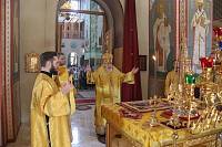 Архиерейское богослужение в Гуслицком Спасо-Преображенском монастыре 