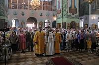 Архиерейское богослужение в Гуслицком Спасо-Преображенском монастыре 