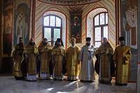 Архиерейское богослужение в Гуслицком Спасо-Преображенском монастыре 