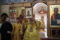 Архиерейское богослужение в Гуслицком Спасо-Преображенском монастыре 