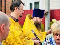 Водосвятный молебен в деревне Криулино