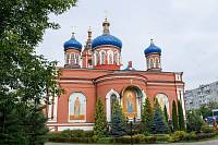 Архиерейское богослужение в Богородицерождественском соборе города Орехово-Зуево 