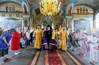 Архиерейское богослужение в Богородицерождественском соборе города Орехово-Зуево 