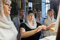 Архиерейское богослужение в Богородицерождественском соборе города Орехово-Зуево 