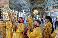 Архиерейское богослужение в Богородицерождественском соборе города Орехово-Зуево 