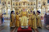 Архиерейское богослужение в Богородицерождественском соборе города Орехово-Зуево 