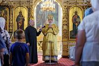 Архиерейское богослужение в Богородицерождественском соборе города Орехово-Зуево 