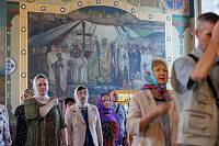 Архиерейское богослужение в Богородицерождественском соборе города Орехово-Зуево 