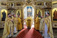 Архиерейское богослужение в Богородицерождественском соборе города Орехово-Зуево 