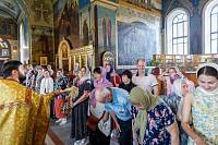 Архиерейское богослужение в Богородицерождественском соборе города Орехово-Зуево 