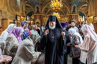 Архиерейское богослужение в Богородицерождественском соборе города Орехово-Зуево 