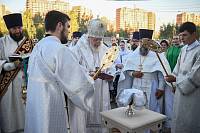 Великое освящение Серафимовского храма города Балашихи 