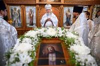 Великое освящение Серафимовского храма города Балашихи 